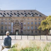 Blick auf das frühklassizistische Museum Zeughaus C5 der Reiss-Engelhorn-Museen