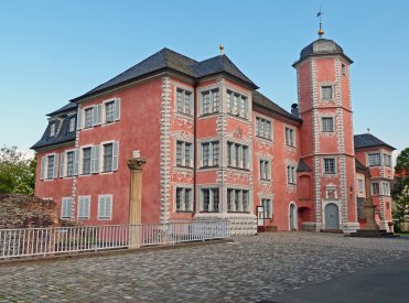 Eingang Lobdengau-Museum Ladenburg über den Bischofshof
