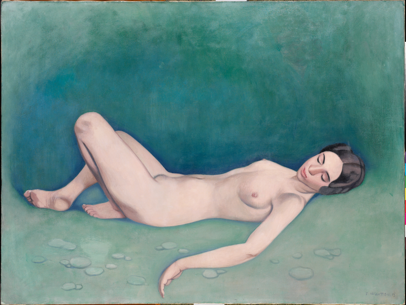 Félix Vallotton Femme nue couchée dormant, 1913 Öl auf Leinwand 96 x 130 cm Dauerleihgabe an die Hahnloser/Jaeggli Stiftung Villa Flora, Winterthur
