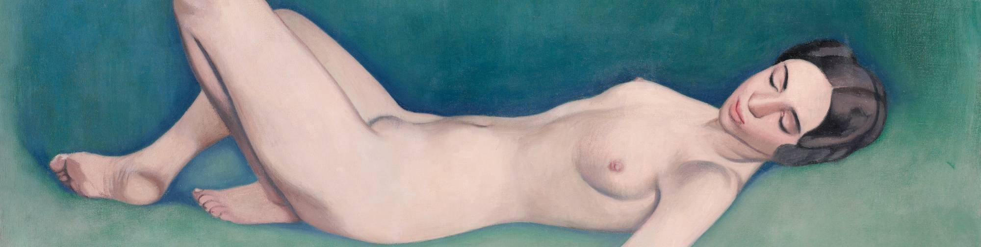 Félix Vallotton Femme nue couchée dormant, 1913 Öl auf Leinwand 96 x 130 cm Dauerleihgabe an die Hahnloser/Jaeggli Stiftung Villa Flora, Winterthur