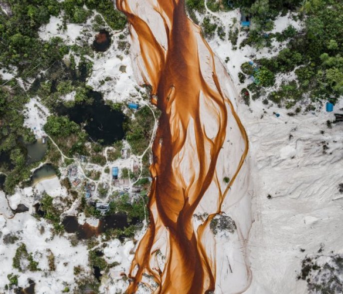 Aerial view of a landscape