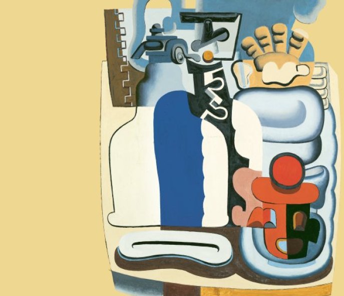 Le Corbusier (Charles-Edouard Jeanneret), Nature morte au siphon (Ausschnitt), 1928, 134 × 115 cm, Öl auf Leinwand, Fondation Le Corbusier, Paris, FLC PE 212  © 2025 FLC/ProLitteris, Zurich