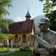 Sherlock Holmes Museum in der Englischen Kirche Meiringen