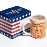 Scherztasse "Donald Trump - President´s Smug" Hersteller unbekannt, China, 2018