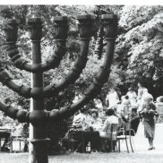 Jüdischer Kerzenständer 