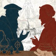 Faust und Melanchthon