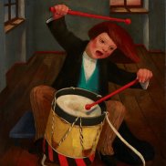 Elisabeth Voigt, Der kleine Trommler, 1926, Museum für Neue Kunst, Modern Times, Foto: Bertram Kober Elisabeth Voigt, Der kleine Trommler, 1926, Museum für Neue Kunst, Modern Times, Foto: Bertram Kober