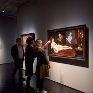 Ausstellungsansicht "KunsthalleKarlsruhe@ZKM" Ausstellungsansicht der Sammlungspräsentation der Staatlichen Kunsthalle Karlsruhe im Zentrum für Kunst und Medien Karlsruhe