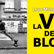 Plakatmotiv der Sonderausstellung "Jean-Michel Landon: La vie des blocs" in den Reiss-Engelhorn-Museen Mannheim