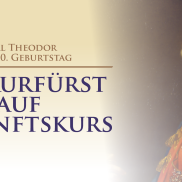 Plakatmotiv zur Ausstellung "Ein Kurfürst auf Zukunftskurs"