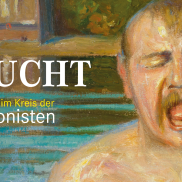 Plakatmotiv zur Ausstellung "AUFGETAUCHT! Philpp Klein im Kreis der Impressionisten"
