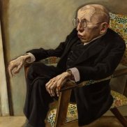 George Grosz, Porträt des Schriftstellers Max Herrmann-Neiße, 1925 © Estate of George Grosz, Princeton, N.J. / VG Bild-Kunst, Bonn 2023; Foto: Kunsthalle Mannheim Bild von George Grosz