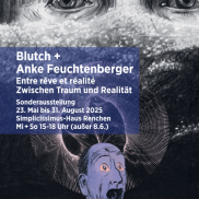 Abb. oben: Anke Feuchtenberger, Zeichnung aus Genossin Kuckuck. Ein deutsches Tier im deutschen Wald. Abb. unten: Blutch, Zeichnung aus La Mer a boire
