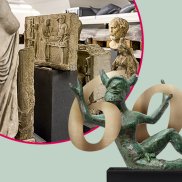 Blick ins Magazin des Antikenmuseum Basel