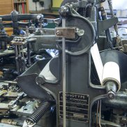 Die Setz- und Giessmaschine Linotype