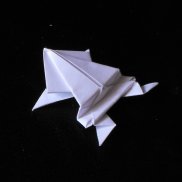 Origami-Frosch Origami-Frosch
