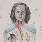 Gezeichnetes Selbstportrait der Künstlerin Emil Ferris 