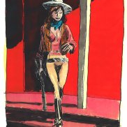 © Blutch, «John Wayne après Giraud», 2021