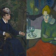 Kleinbasel unter den Regenbogen, Maria la Roche, 1921, Tête abstraite: soir, Alexej von Jawlensky,  1927