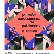 Affiche des journées européennes du patrimoine 2026
