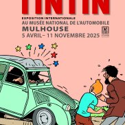En voiture avec Tintin