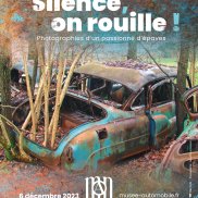 Silence, on rouille ! Affiche de l'exposition Silence, on rouille !