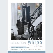 Louise Weiss dans son appartement parisen Louise Weiss dans son appartement parisen