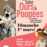 Affiche officielle du 26e Salon Ours & Poupées