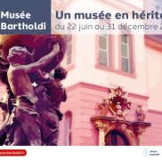 Affiche de l'exposition temporaire "Un musée en héritage" Une exposition temporaire qui retrace 100 ans d'existence