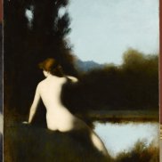 Jean-Jacques Henner, La Source. Grande variante, 1881, huile sur toile, 100 x 73,5 cm. Paris, musée national Jean-Jacques Henner ©RMN-GP Gérard Blot Jean-Jacques Henner, La Source. Grande variante, 1881, huile sur toile, 100 x 73,5 cm. Paris, musée national Jean-Jacques Henner ©RMN-GP Gérard Blot