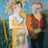 Ferdinand Hodller (1853-1918), Tänzerin, 1913-1914 <br>Öl auf Leinwand, 39 x 40 cm<br>Aargauer Kunsthaus<br> Foto: Brigitte Lattmann