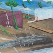 Franz Anatol Wyss (*1940), Ohne Titel, 1986<br>Aargauer Kunsthaus / Schenkung Thomas und Rita Meyer-Pabst