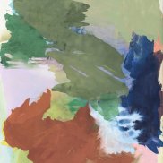 Barbara Müller (1956–2023), Ohne Titel, 2020<br>Öl auf Leinwand, grundiert, 223.5 x 191 cm<br>Aargauer Kunsthaus<br>© Nachlass Barbara Müller<br>Fotocredit: ullmann.photography