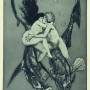 Max Klinger, Verführung, Blatt 4 aus: Ein Leben, Opus VIII, 4. Ausgabe 1898, Radierung und Aquatinta © Stadtmuseum Oldenburg, Foto: Andrey Gradetchliev Max Klinger, Verführung, Blatt 4 aus: Ein Leben, Opus VIII, 4. Ausgabe 1898, Radierung und Aquatinta © Stadtmuseum Oldenburg, Foto: Andrey Gradetchliev