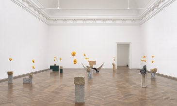 Phung-Tien Phan, Kartoffel, Kunsthalle Basel, 2023, exhibition view, photo: Philipp Hänger / Kunsthalle Basel