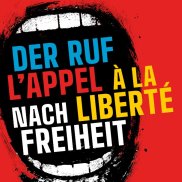 Ausstellungsplakatmotiv 'Der Ruf nach Freiheit' © Dreiländermuseum / Design: unknown? Lörrach Motiv Ausstellungsplakat 'Der Ruf nach Freiheit'