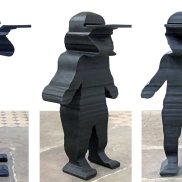 Matthias Dämpfle, Schütze/Junge, Beton, 2020. © M. Dämpfle