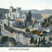 Postkarte von Burg Rötteln, 1920er Jahre. Sammlung DLM Postkarte von Burg Rötteln, 1920er Jahre