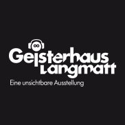 Logo der unsichtbaren Ausstellung «Geisterhaus Langmatt»