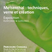 Affiche Meisenthal: techniques, verre et création Affiche Meisenthal: techniques, verre et création