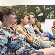 Conférence, Frac Franche-Comté, 2019. Photo : Nicolas Waltefaugle Conférence, Frac Franche-Comté, 2019. Photo : Nicolas Waltefaugle