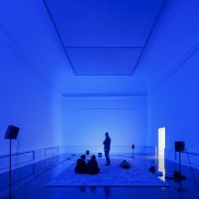 Ausstellungsansicht, Anna Barham: delirious mantra, Badischer Kunstverein, Karlsruhe 2026, Foto: Felix Grünschloß