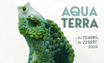 Poster der Ausstellung Aqua Terra