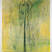 Amy Sillman, Duel, 2011, huile sur toile, 300 x 214 cm, Courtesy the artist and Thomas Dane London AmySillman_Bild_Duel