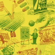 Symbolbild zur Ausstellung Gezeichnet 2025 im Museum für Kommunikation