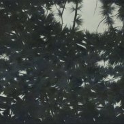 heart of the matter, 2023, Öl auf Leinwand, 46 x 93 cm. Foto Andrea Rossetti