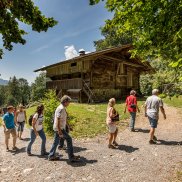 Gruppenführung im Freilichtmuseum Ballenberg 