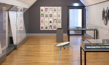 Blick in die Ausstellung „Drawing ‚Exposure‘“ © GDKE Landesmuseum Mainz, Foto: A. Garth