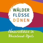 Plakat Wälder, Flüsse, Dünen - Naturschätze in Rheinland-Pfalz. Plakat Wälder, Flüsse, Dünen - Naturschätze in Rheinland-Pfalz.