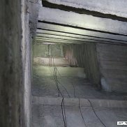 Intérieur de la coque/toit de la chapelle